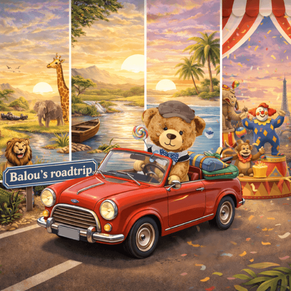 Balou's Roadtrip š Koop 3, krijg 1 gratis